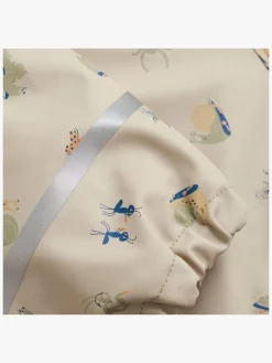 Børn CeLaVi Regntøj- Foret Regndragt, White Pepper