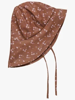 Regntøj|Tilbehør|CeLaVi Foret Regnhat, Aztec Brun