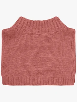 Børn CeLaVi Tilbehør-Halsedisse Uldblanding, Brick Dust