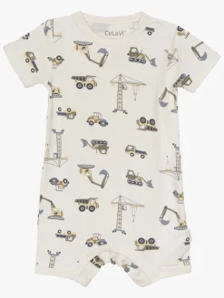 Heldragter|CeLaVi Heldragt, Rose Cloud Hvid/Sort/Gul