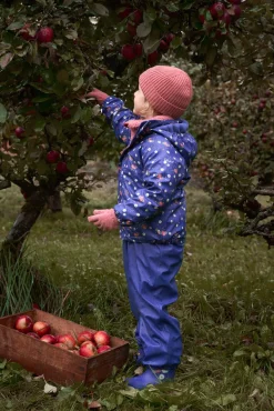 Børn CeLaVi Uldtøj|Vintertøj-Hue Uldblanding, Brick Dust