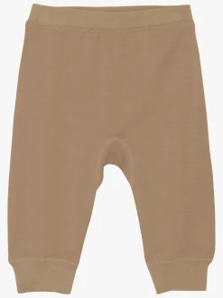 Underdele|Uldtøj|CeLaVi Joggingbukser Merinomix, Woodsmoke Brun