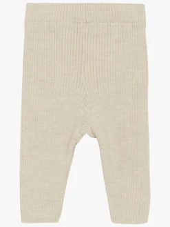 Børn CeLaVi Underdele|Uldtøj-Leggings Uld, Dune Melange