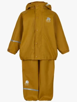Regntøj|CeLaVi Regnsæt, Buckthorn Brown Gul