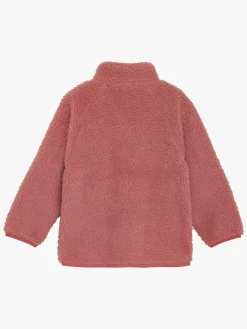 Fleecetøj|CeLaVi Teddy Jakke, Brick Dust