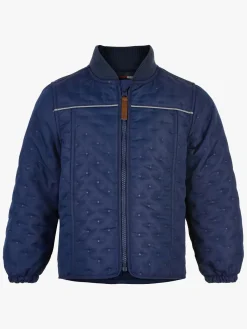 Fleecetøj|Overtøj|CeLaVi Termojakke, Navy