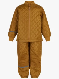 Termotøj|Vintertøj|CeLaVi Termosæt, Buckthorn Brown Brun