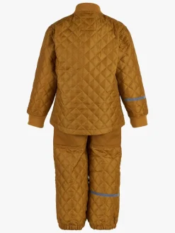 Termotøj|Vintertøj|CeLaVi Termosæt, Buckthorn Brown Brun