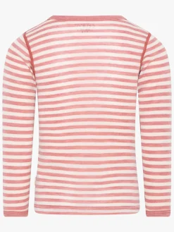 Uldtøj|Overdele|CeLaVi Trøje, Old Rose Melange Lyserød/Hvid