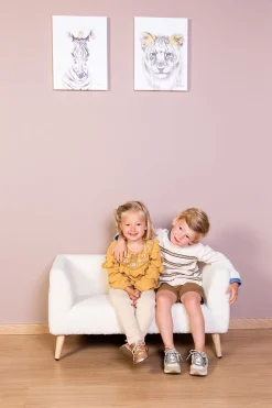 Børnemøbler|Childhome Kids Teddy Sofa, Offwhite