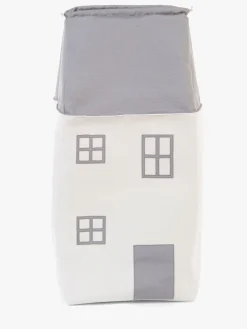 Opbevaring|Childhome Opbevaringskasse Hus, Grey/White