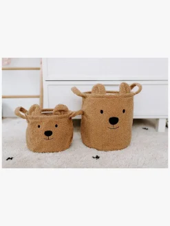 Opbevaring|Childhome Opbevaringskurv Teddy 25x20, Beige