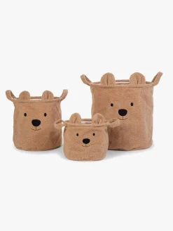 Opbevaring|Childhome Opbevaringskurv Teddy 25x20, Beige