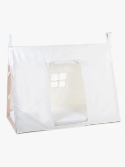 Børnesenge & Tilbehør|Childhome Sengegardin Tipi 70x140, White