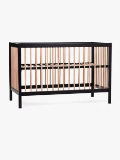 Børnesenge & Tilbehør|Childhome Tremmeseng, Sort