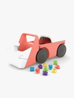 Pedal- & Gåbiler|Chillafish Blockie Gåbil, Flamingo Lyserød