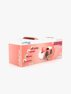 Pedal- & Gåbiler|Chillafish Blockie Gåbil, Flamingo Lyserød