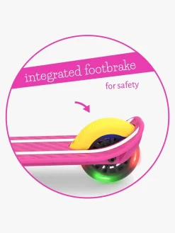 Løbehjul|Chillafish Scotti Glow Løbehjul, Pink Lyserød