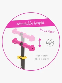 Løbehjul|Chillafish Scotti Glow Løbehjul, Pink Lyserød