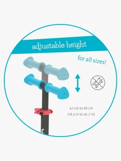 Løbehjul|Chillafish Scotti Glow Løbehjul, Blue Blå