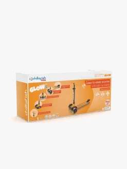 Løbehjul|Chillafish Scotti Glow Løbehjul, Ginger Orange