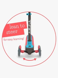 Løbehjul|Chillafish Scotti Løbehjul, Red Rød