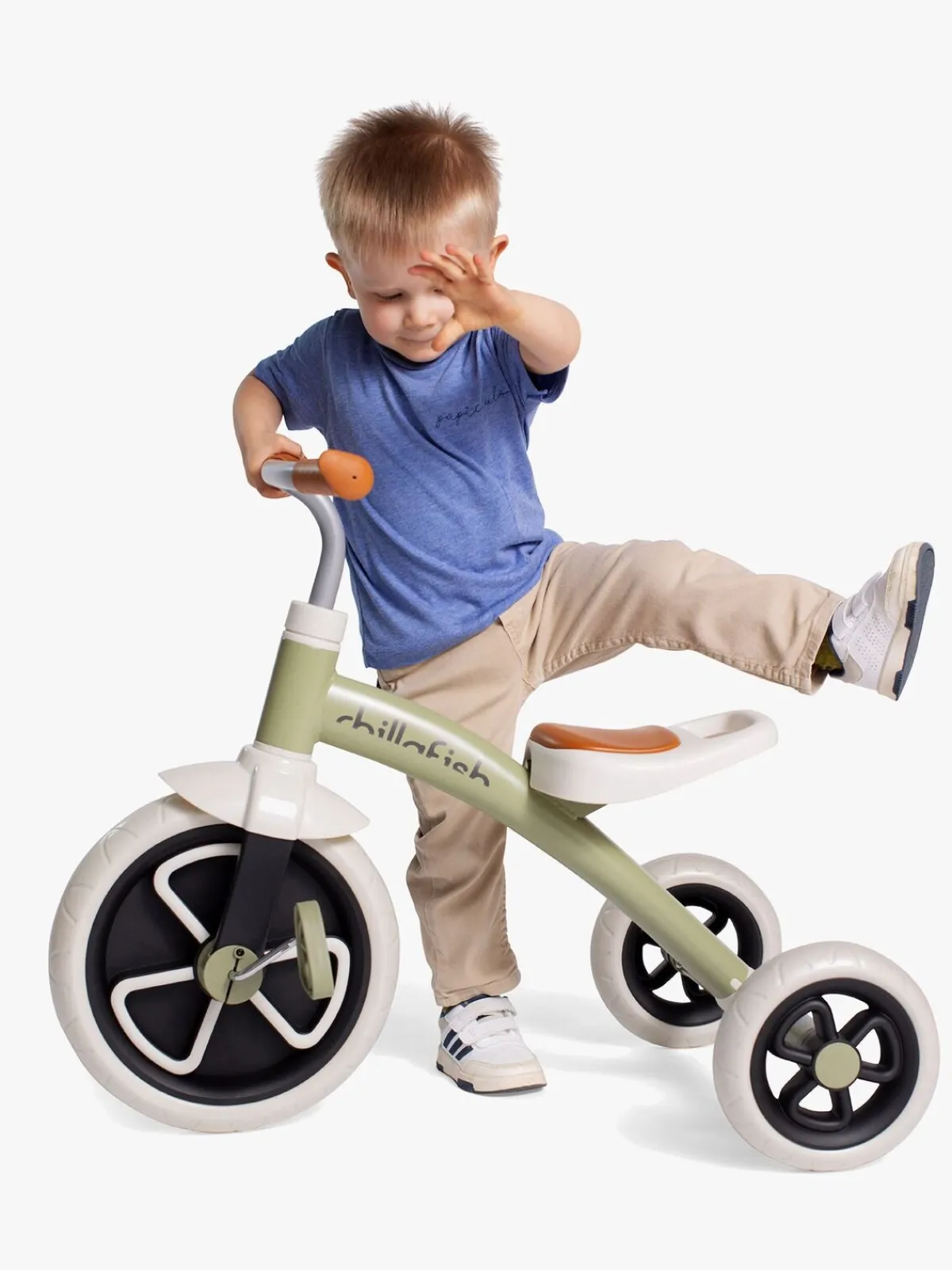 Cykler|Chillafish Ziggi Trehjulet Cykel, Grøn Grøn