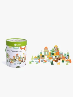 ClassicWorld Byggesæt & Lego-Classic World Large Forest Træklodser 100 Dele