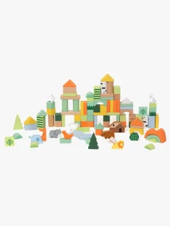 ClassicWorld Byggesæt & Lego-Classic World Large Forest Træklodser 100 Dele