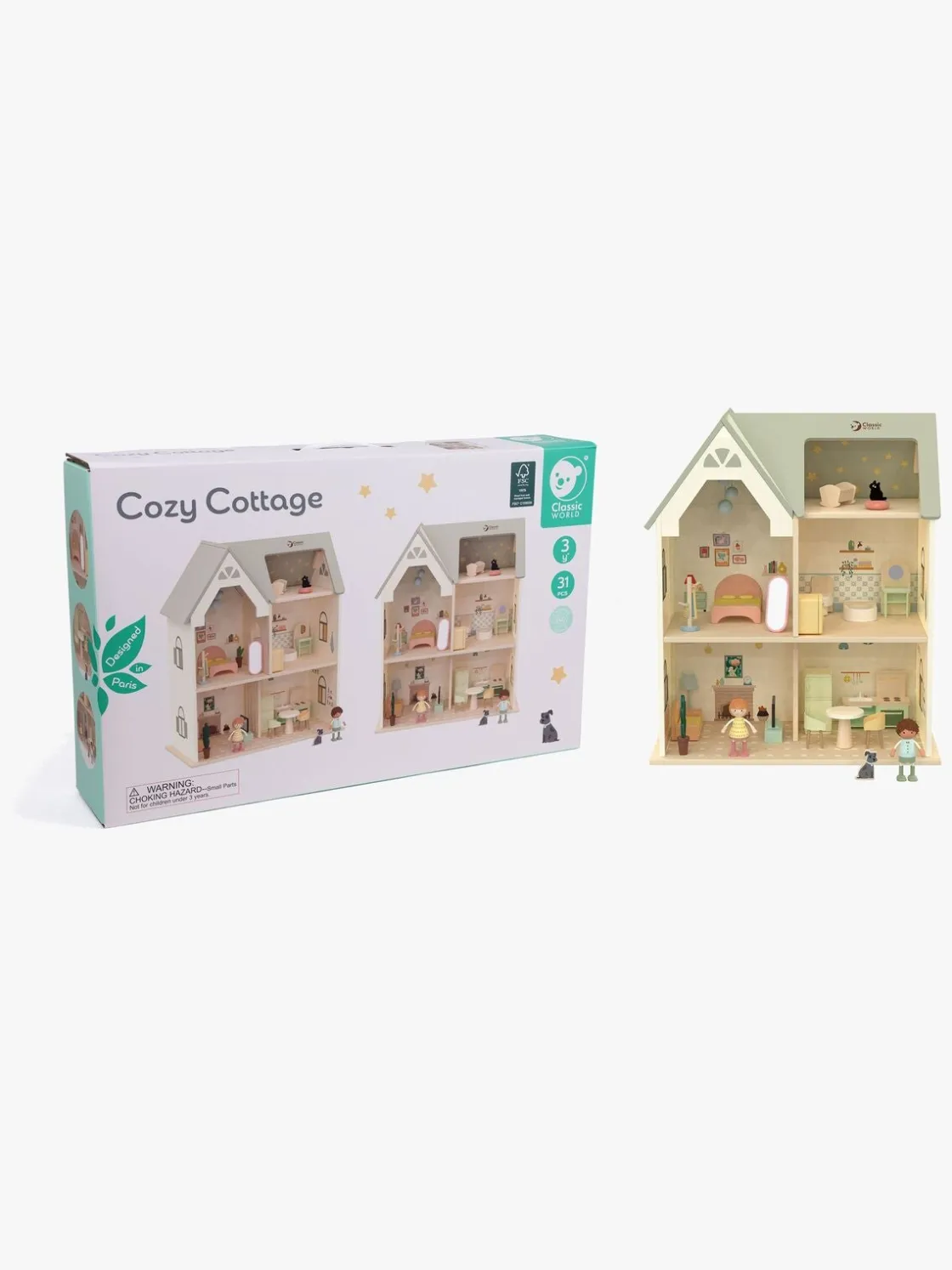 Dukker & Bamser|ClassicWorld Classic World Leia's Dukkehus