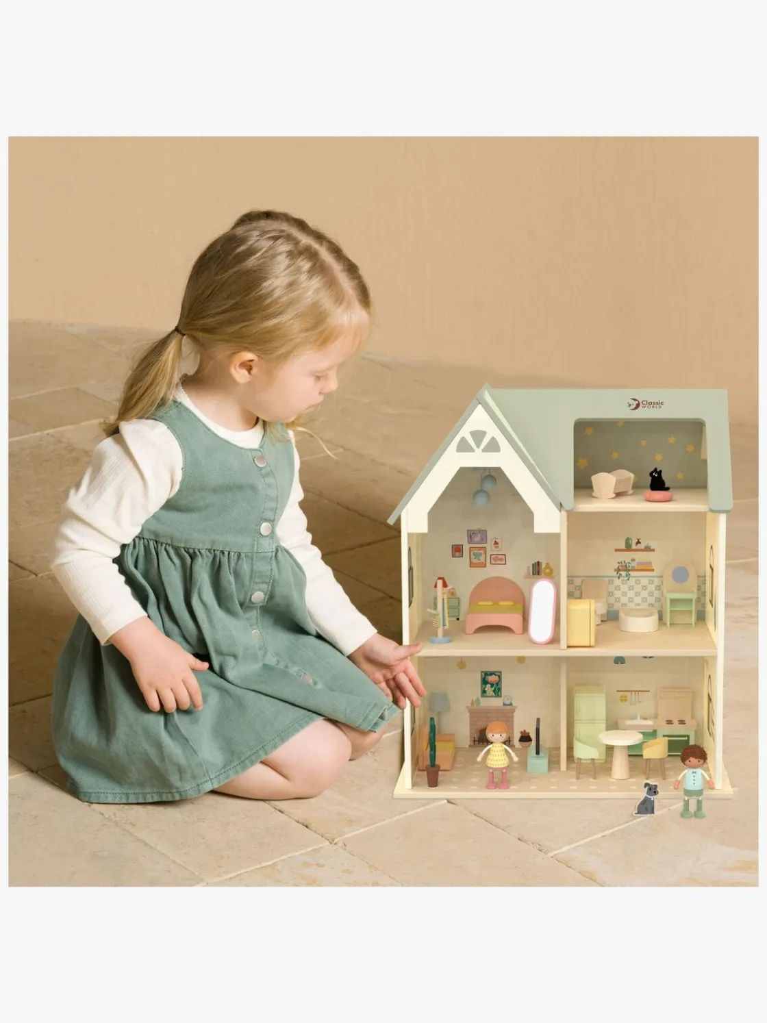 Dukker & Bamser|ClassicWorld Classic World Leia's Dukkehus