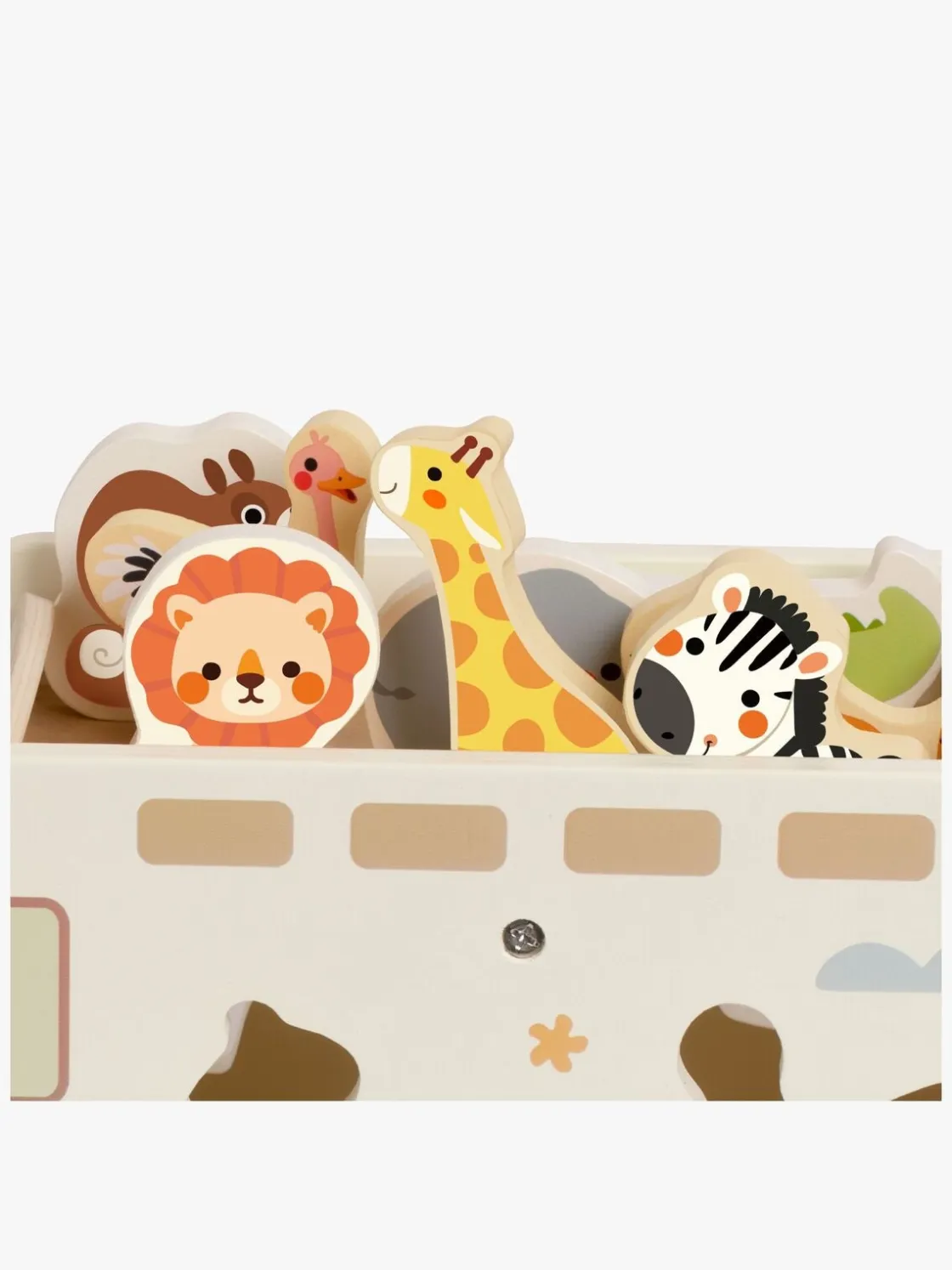 Trælegetøj|ClassicWorld Classic World Prairie Adventure Truck Puttekasse