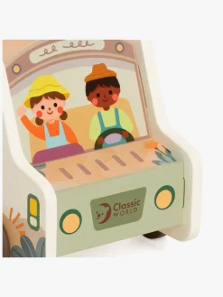 Trælegetøj|ClassicWorld Classic World Prairie Adventure Truck Puttekasse