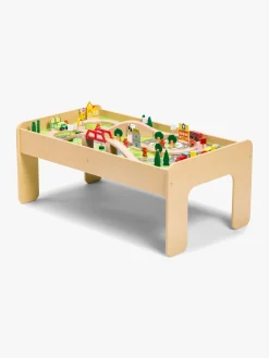 ClassicWorld Togbaner & Legeborde-Classic World Togbord 90, Natur