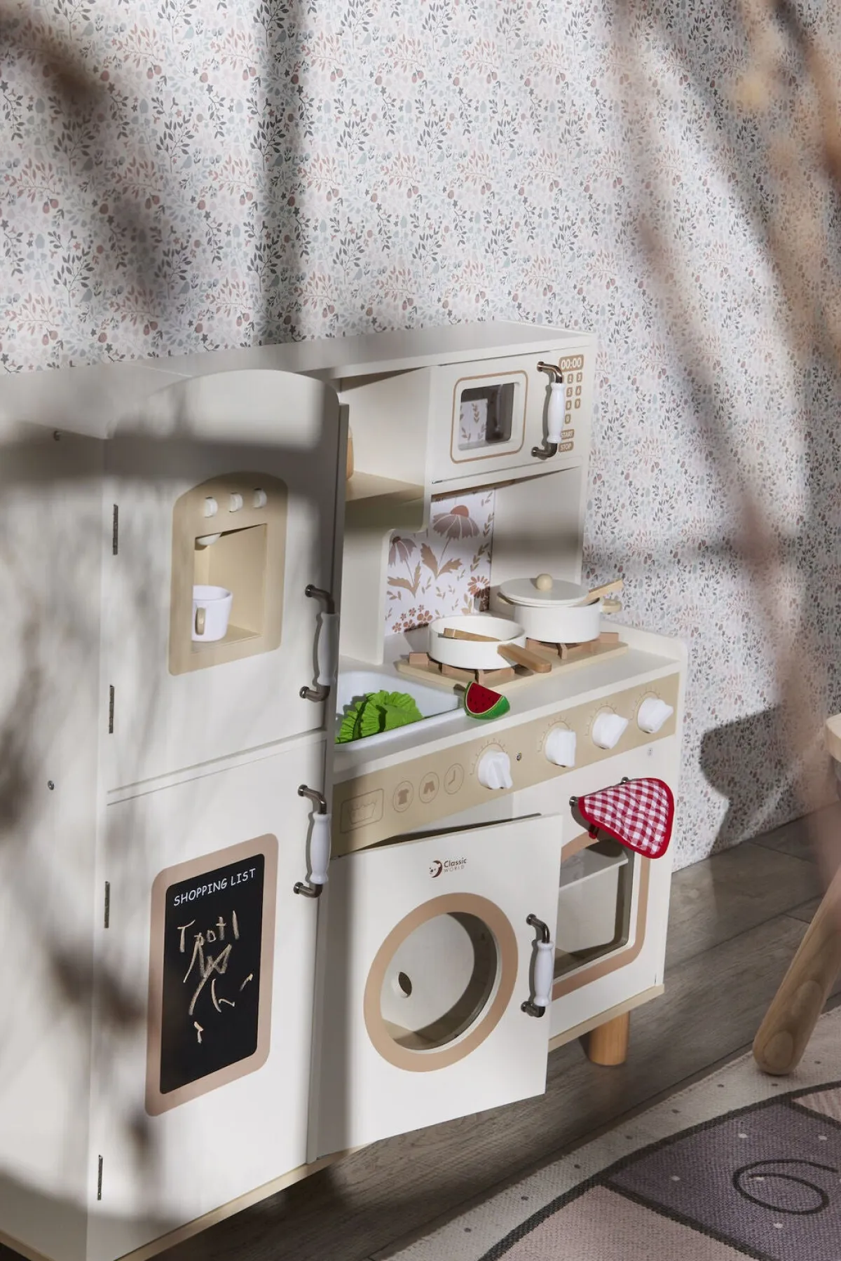 Børn ClassicWorld Legetøj Til Børn På 0-10 År|Rolleleg-Classic World  Vintage Legekøkken, White