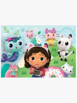 Spil & Puslespil|GabbysDollhouse Clementoni Gabby's Dollhouse Puslespil 2x60 Brikker