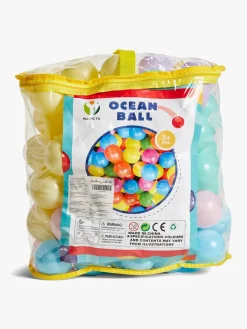 Boldbassiner|CloudberryCastle Cloudberry Castle Bløde Bolde 100 Stk, Pastell Flerfarvet