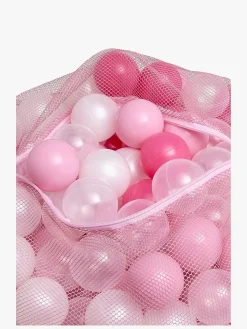 Boldbassiner|CloudberryCastle Cloudberry Castle Bløde Bolde 250 Stk., Lyserød/Hvid Lyserød/Hvid