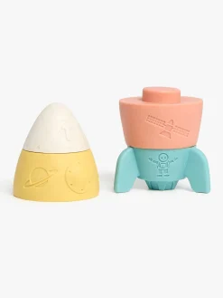 Babylegetøj|CloudberryCastle Cloudberry Castle  Bløde Stableklodser Det Ydre Rum 9 Stk.