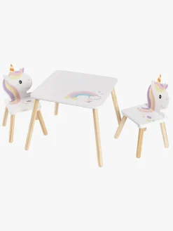 Børn CloudberryCastle Børnemøbler-Cloudberry Castle Bord & Stole, Enhjørning