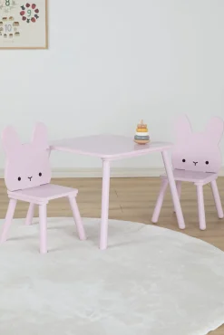 Børn CloudberryCastle Børnemøbler-Cloudberry Castle Bord & Stole, Kanin