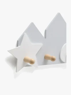 Interiør|CloudberryCastle Cloudberry Castle Clouds & Stars Knagerække, Gray