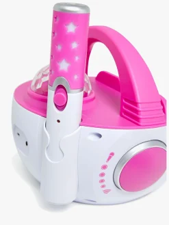 Børn CloudberryCastle Legetøj Til Børn På 0-10 År|Elektronik & Media-Cloudberry Castle Disko Karaokesæt med 2 Trådløse Mikrofoner