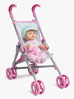 CloudberryCastle Dukker & Bamser-Cloudberry Castle Dukke Leah med Klapvogn