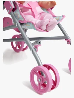 CloudberryCastle Dukker & Bamser-Cloudberry Castle Dukke Leah med Klapvogn