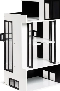 Dukker & Bamser|CloudberryCastle Cloudberry Castle Dukkehus, Sort/Hvid