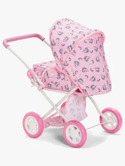 Dukker & Bamser|CloudberryCastle Cloudberry Castle Dukkevogn Enhjørning Lyserød