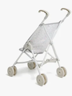 Dukker & Bamser|CloudberryCastle Cloudberry Castle Dukkevogn Blomstret Grå