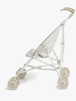 Dukker & Bamser|CloudberryCastle Cloudberry Castle Dukkevogn Blomstret Grå