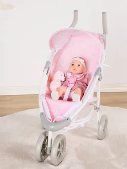 CloudberryCastle Dukker & Bamser-Cloudberry Castle Dukkevogn Jogging, Pink